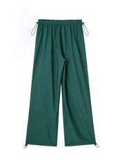 Danielle Olive Parachute Drawstring Pants