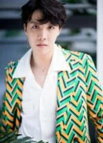 J-Hope Silver Dolphin Tail Necklace