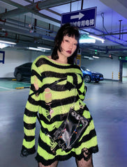 Taehyun Ragged Sweater