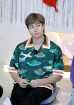 RM Olive Cartoon Shirt