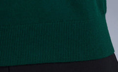 Jimin Olive Classic Turtleneck Sweater