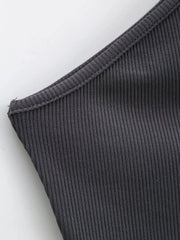 Ruka Double Sling Crop Top