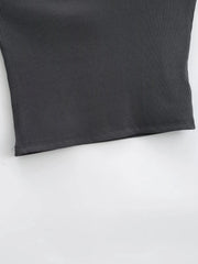 Ruka Double Sling Crop Top