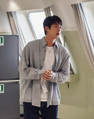 Jin Ash Casual Pocket Shirt