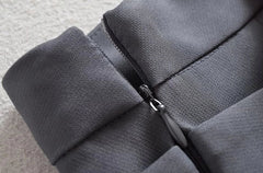 Ruka Pleated Tie-Waist Skort