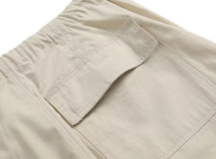 Hanni Sand Drawstring Cargo Pants