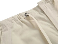 Hanni Sand Drawstring Cargo Pants
