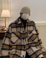Seungmin Plaid Wool Jacket