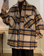 Seungmin Plaid Wool Jacket