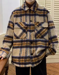 Seungmin Plaid Wool Jacket