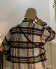 Seungmin Plaid Wool Jacket
