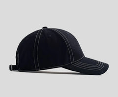 J-Hope Black Stitch-Out Baseball Cap