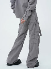 J-Hope Ash Belted Cargo Pants