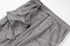 J-Hope Ash Belted Cargo Pants
