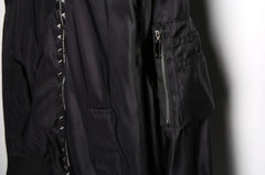 J-Hope Noir Studded Bomber Jacket