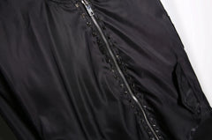 J-Hope Noir Studded Bomber Jacket