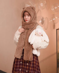 Jennie Bear Ears Scarf Hat
