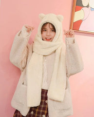 Jennie Bear Ears Scarf Hat