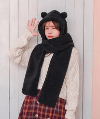 Jennie Bear Ears Scarf Hat