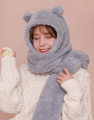 Jennie Bear Ears Scarf Hat
