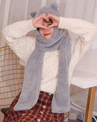 Jennie Bear Ears Scarf Hat
