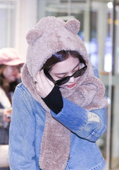 Jennie Bear Ears Scarf Hat