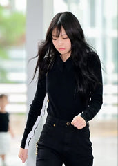 Jennie Contrasting Collar Sweater