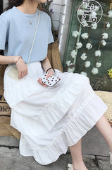Jennie Tri-Layered Ruffle Skirt
