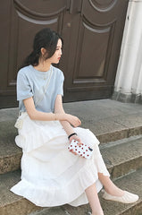 Jennie Tri-Layered Ruffle Skirt