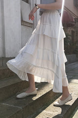 Jennie Tri-Layered Ruffle Skirt