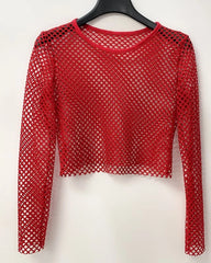 Jeongin Mesh Top