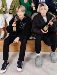 Jimin Lamb Wool Hooded Jacket