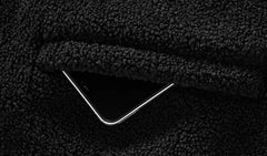 Jimin Lamb Wool Hooded Jacket