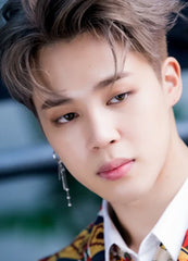 Jimin Silver ChimChim “IDOL” Earrings