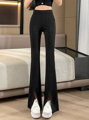 Jisoo Front Slit Pants