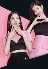 Jisoo Silk Crop Top