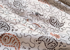 Jungkook Sand Paisley Shirt