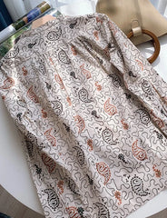 Jungkook Sand Paisley Shirt