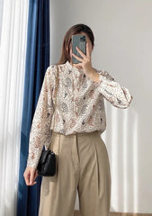 Jungkook Sand Paisley Shirt