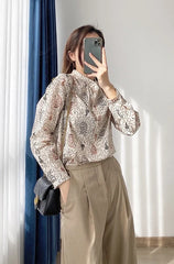 Jungkook Sand Paisley Shirt