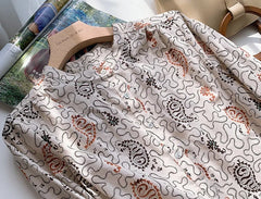 Jungkook Sand Paisley Shirt