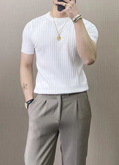 Jungkook Ribbed Knit Tee