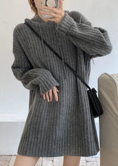Jungwon Hooded Ribbed Dress