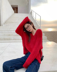 Jungwon Mink Sweater