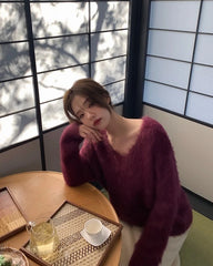 Jungwon Mink Sweater