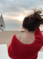 Jungwon Mink Sweater