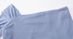 Karina Oblique Shoulder Top