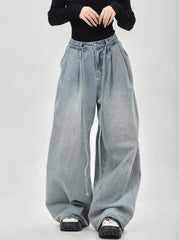 J-Hope Sky Denim Baggy Jeans