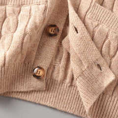 Taehyung Twist Knit Cardigan