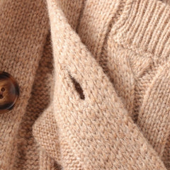 Taehyung Twist Knit Cardigan